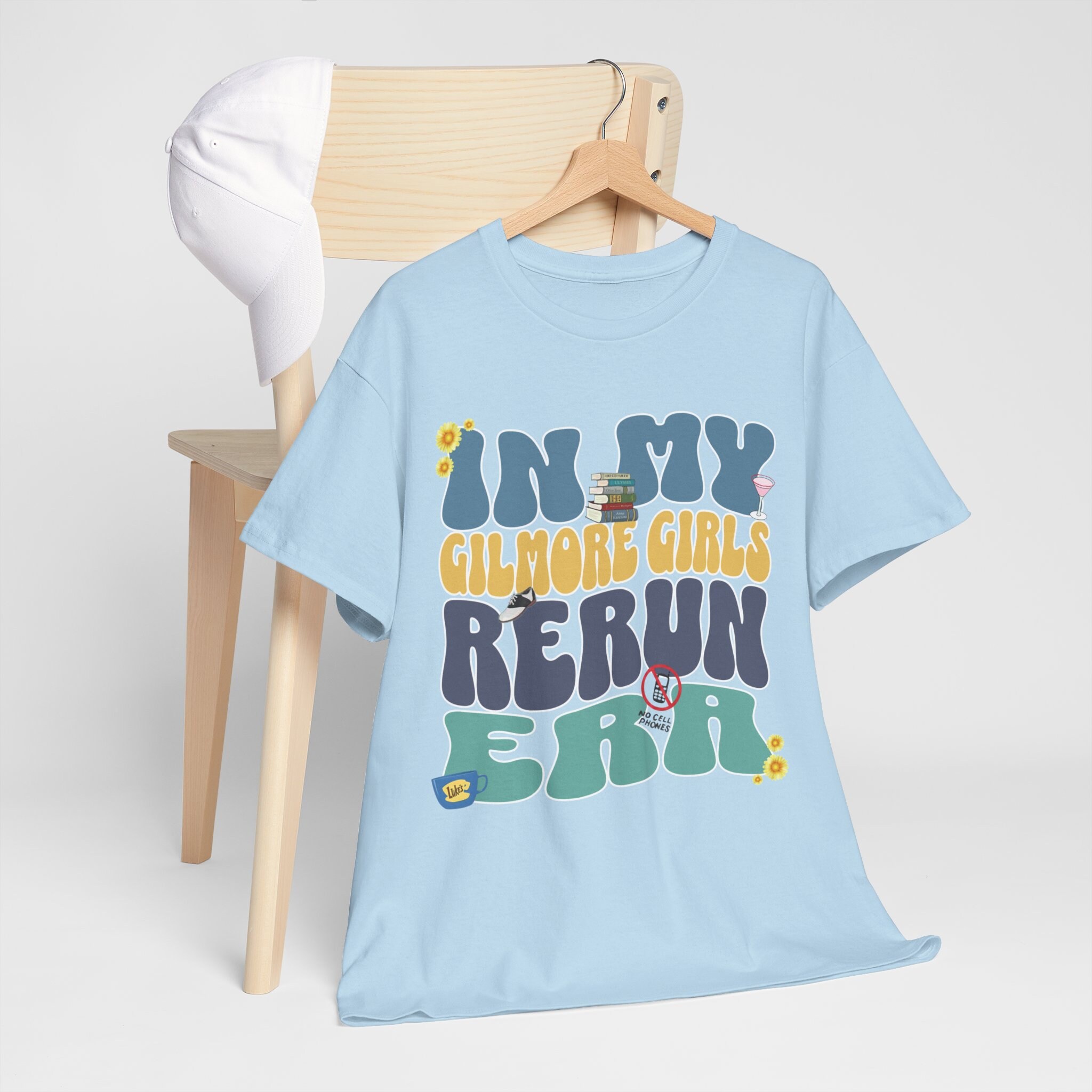 In My Gilmore Girls Rerun Era Cotton Tee, Gilmore Girlsmerch