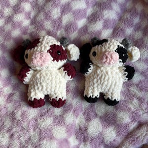 Crochet Cow Plushies