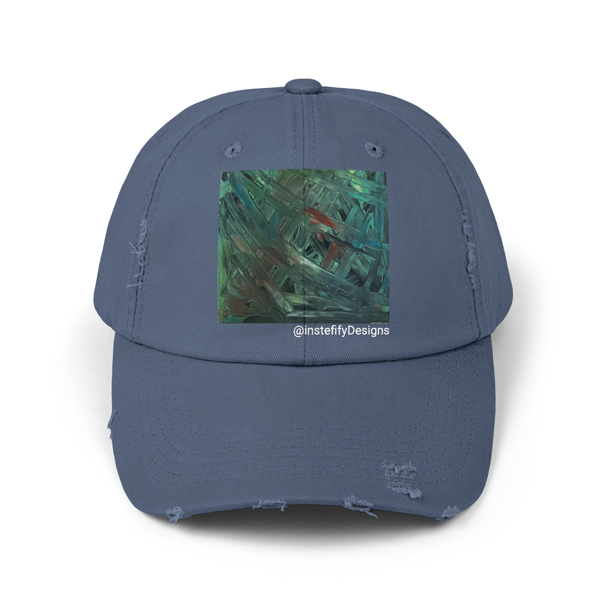 Inspired Cap / Hat College Town Vintage Style Two Tone Hat – Upper Park main image 2