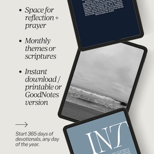 The Well: 365-Day Christian Devotional | Daily Bible Study Journal | Printable Faith-Based Planner | Scripture Reflections & Prayer Prompts
