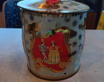 Baret Ware Queen of Diamonds tin