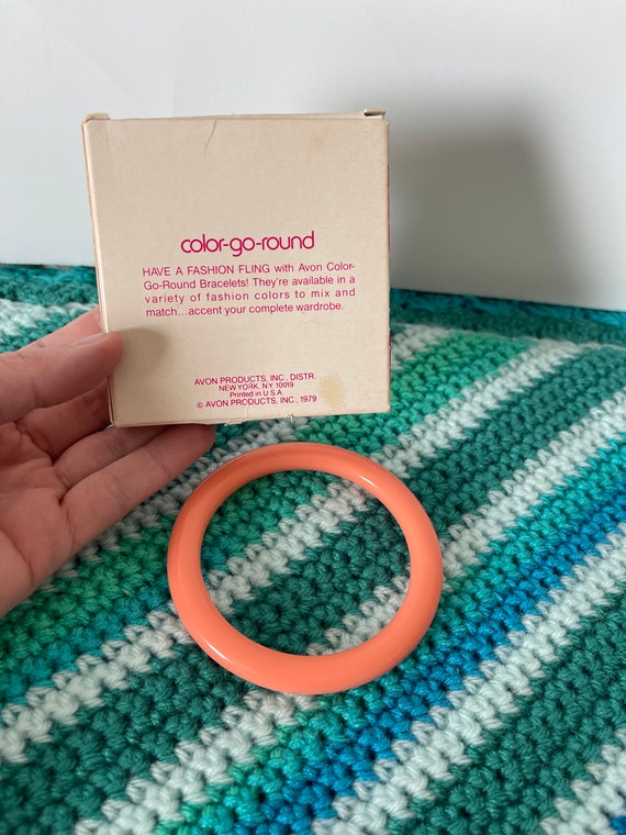 Vintage Avon Color-Go-Round Bangle Bracelets (wit… - image 4