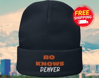 Cappello Bo Nix BO Nix Beanie Bo Nix a Denver Draft Pick Bo Nix Cappello invernale Denver Football Broncos Fan Draft Night Football Regalo Cappello unisex