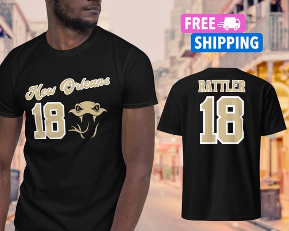 NEW Rattler Shirt New Orleans Baseball Jersey Shirt Rattler Draft Saints New Orleans Football Draft Night Shirt Unisex Two Sided Shirt Etsy