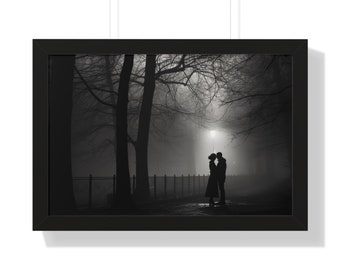Romantic Valentine's Day Gift: 24x16 Painting on LexJet Premium Paper with Acrylic Cover