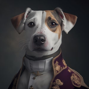 Lord Jack Russell ist eine Sammlung von 5 hochwertigen Digitaldrucken zu einem außergewöhnlichen und einzigartigen Preis, ein perfektes Geschenk für Hundeliebhaber