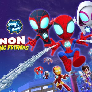Spidey and his amazing friends Birthday Banner, Spidey Personalized Birthday Backdrop, Personalized Banner, Customized Banner - Digital File