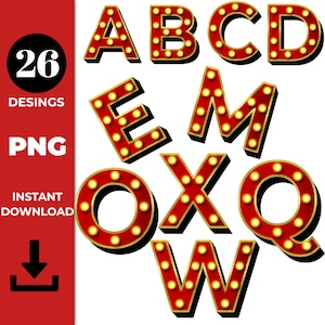 Instant Download Zing Alfabet 26 PNG, Zing Alfabet Feestartikelen, Zing Alfabet Taarttopper, Party Kit Sing Clipart