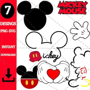 Mega Mouse SVG , Mouse png bundle, Mega Mouse Png, Svg files, Mouse Vector, Cartoon Cliparts, Layered svg