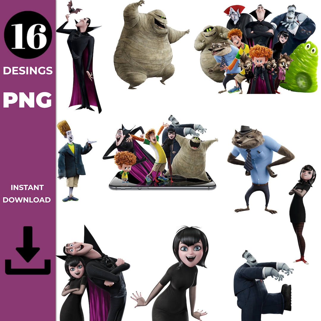 Instant Download Hotel Transylvania 16 PNG , Hotel Transylvania Party ...