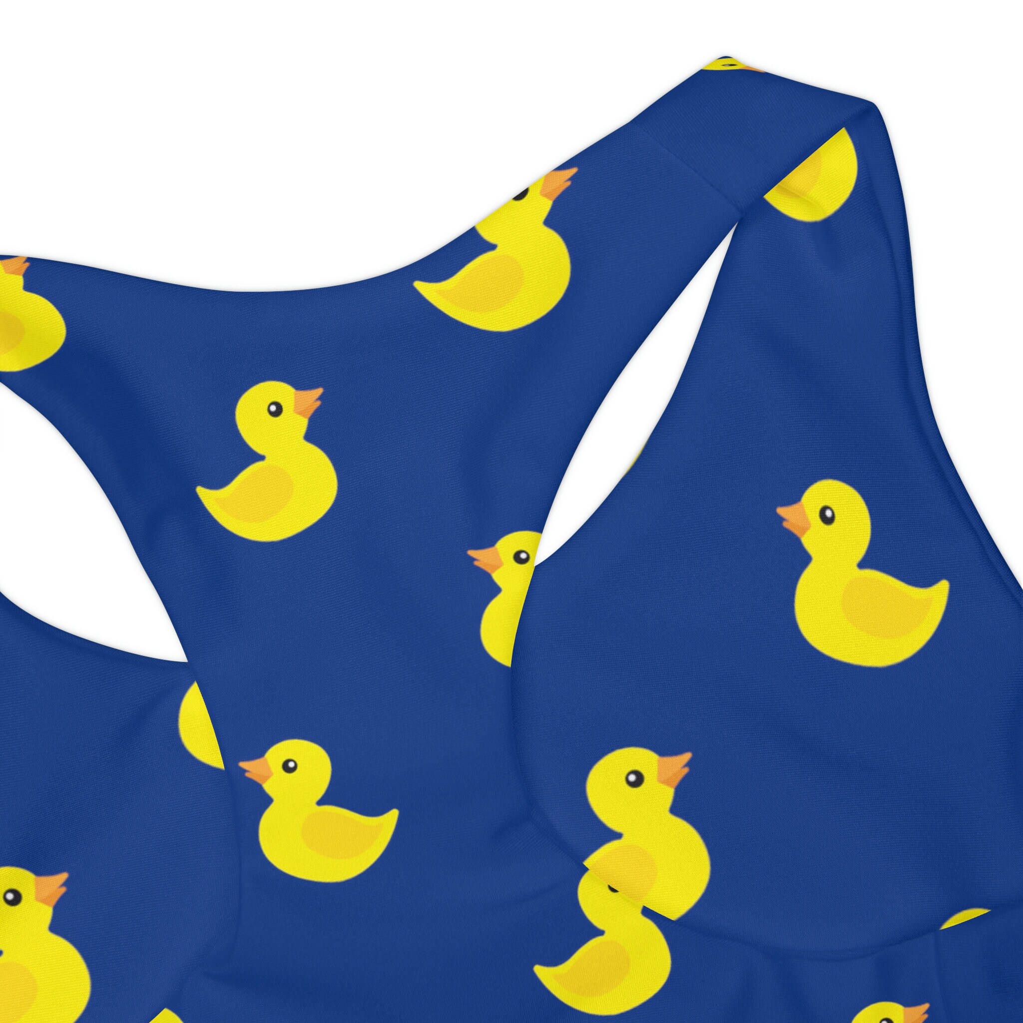 Girls Two Piece Rubber Ducky Swimsuit Etsy