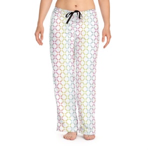 Women&#39;s Gemini Sun Sign Pattern Pajama Pants
