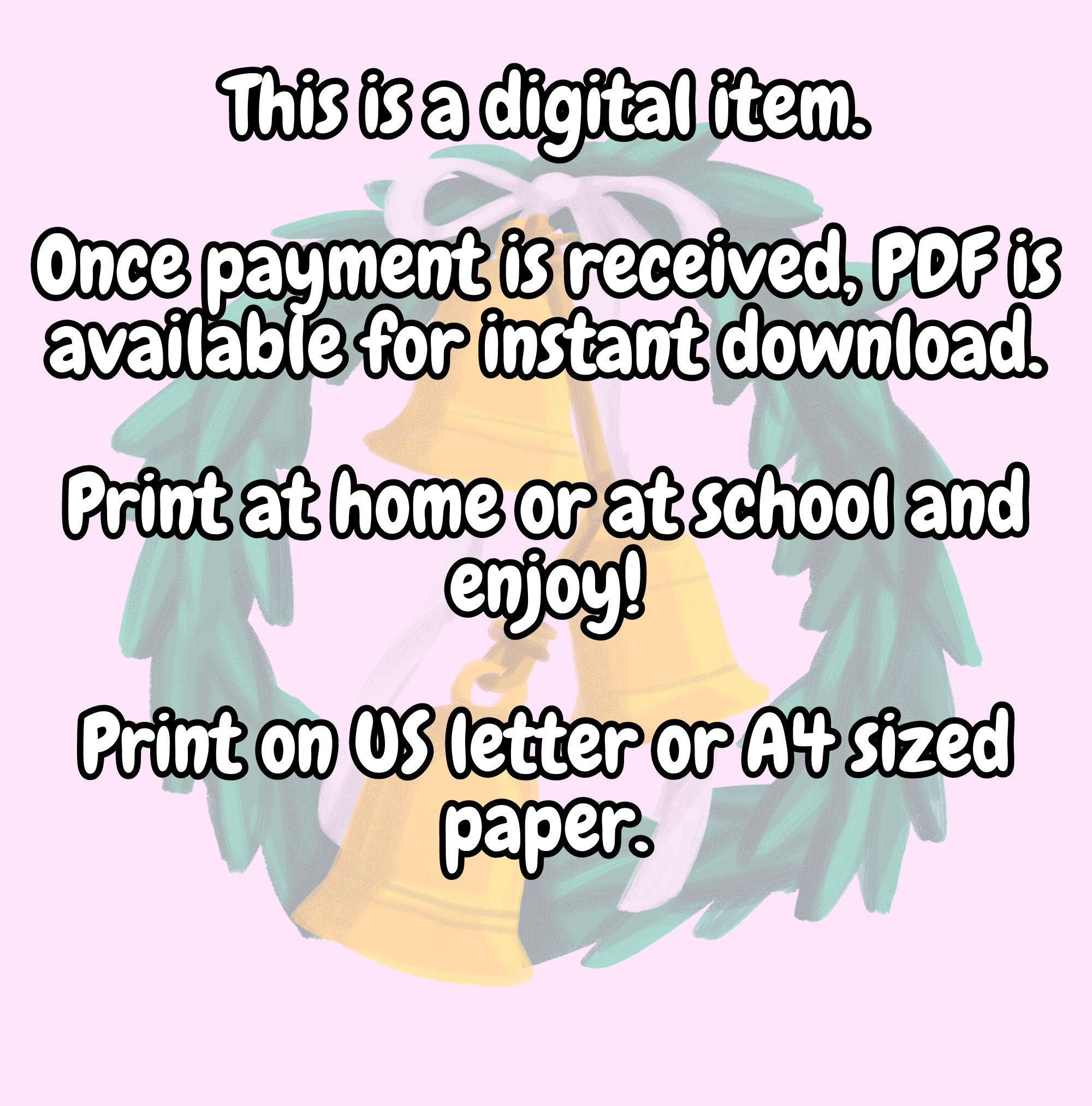 Cute Christmas Drawings Printable