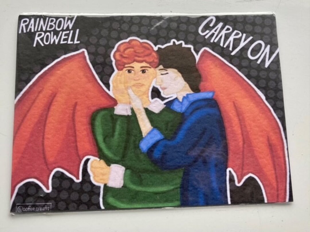 Fan Art Simon Snow Rainbow Rowell Carry on Art Print - Etsy