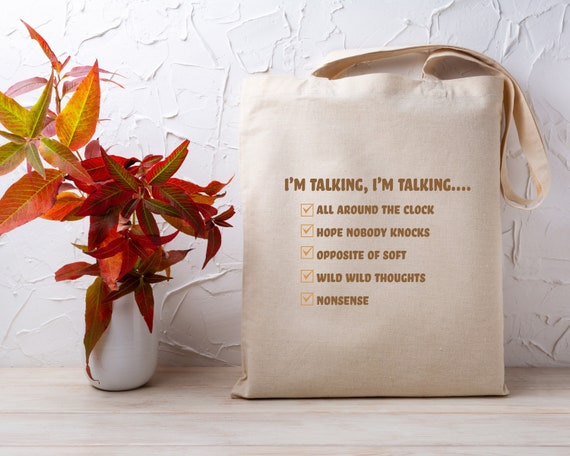 Cute Tote Bag-Cute Women's Totes & Bags-Talking Out of Turn