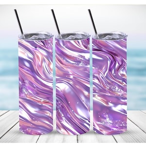 Naadloze satijnen bekeromslag, 20 oz rechte magere beker sublimatieontwerp, digitale download, png-bestand, satijnen bekeromslag, roze bekeromslag