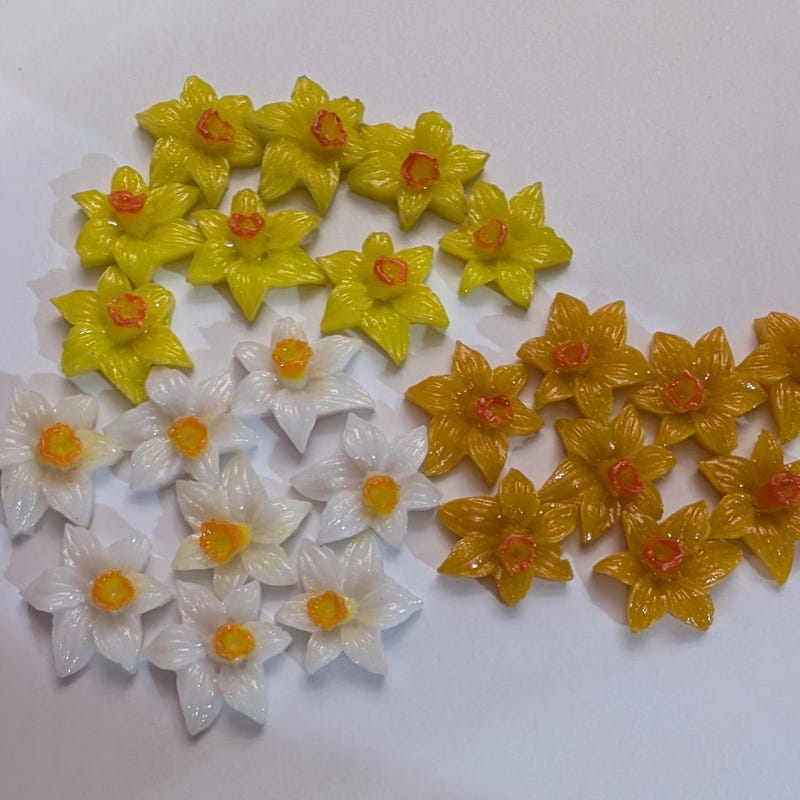 Daffodils Tiles - Etsy