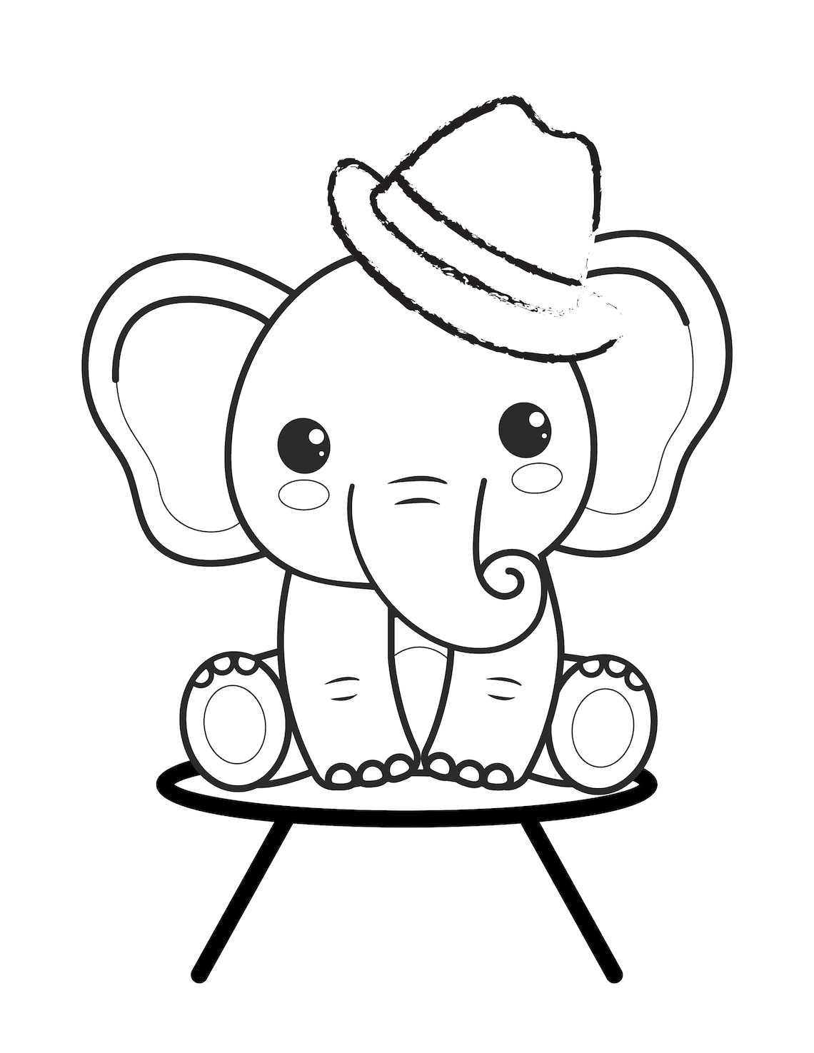 Printable Animal Coloring Book 40 Designs Kids Adults Pdf Download