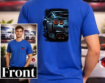 Nissan GT-R R35 Car Graphic Tee| Fast & Furious Tee