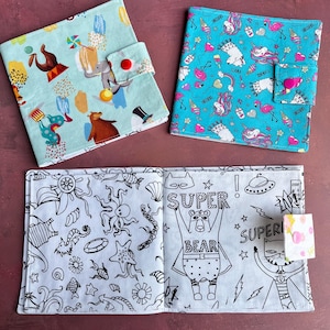 Livre de coloriage lavable et réutilisable à l’infini enfant/bébé