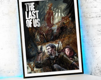 Art Print Promo Poster HBO The Last of Us TOMMY Series sci-fi Wall Decor  Gift