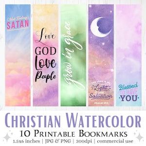Christian Bookmark PNG for Sublimation, Bible Verse Bookmark Sublimation  Design Bundle, Printable Book Mark Digital Download 
