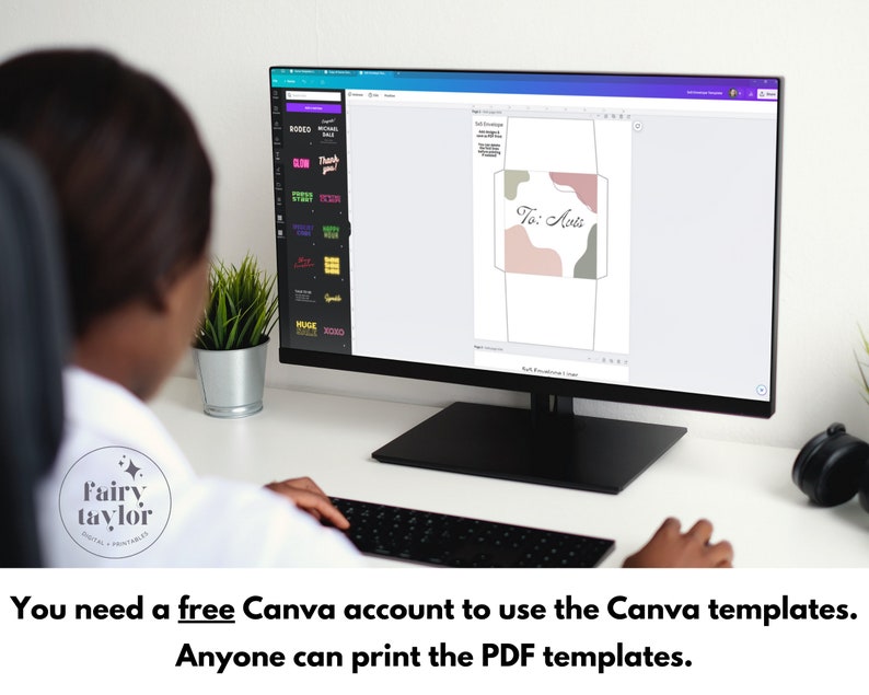Envelope & Envelope Liner Canva Templates and Printable PDF Etsy