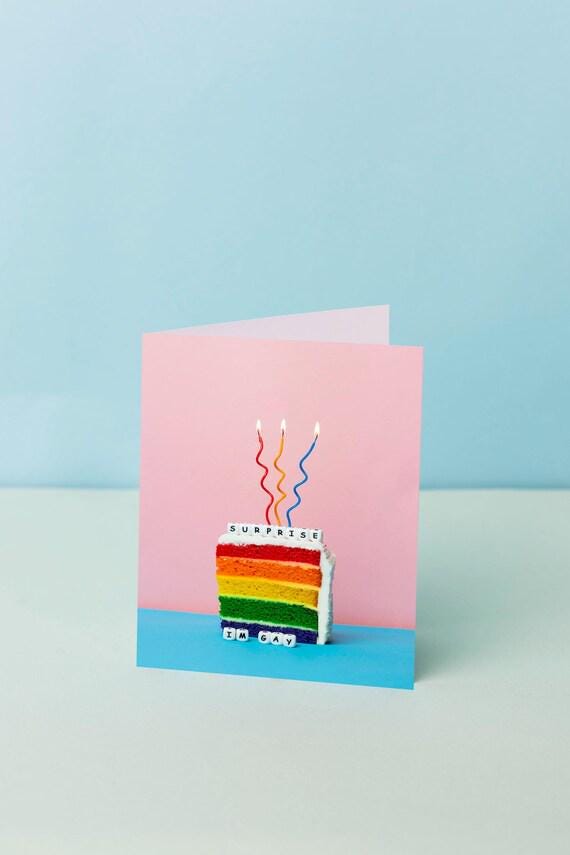 Greeting Card - Handmade LGBTQ Special Occasion Card, Unique Design for Celebrations & Messages of Love