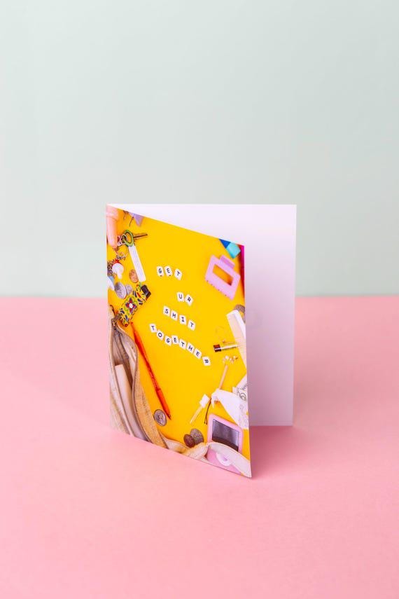 Greeting Card - Inspirational, Unique Handmade Card for Any Occasion, Thoughtful Personalized Message