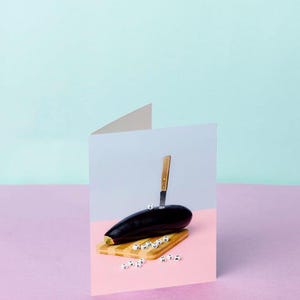 Cartão de felicitações para ocasiões especiais, cartão de caos exclusivo feito à mão, perfeito para namorados e entes queridos