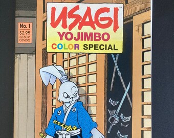 USAGI YOJIMBO Color Special #1 (FANTAGRAPHICS 1989) *1st Print  High Grade