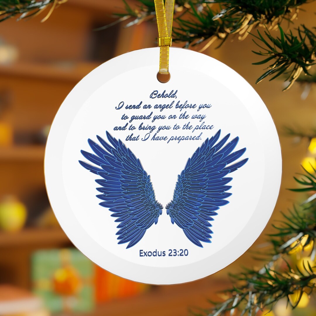 Exodus Christian Ornament Baptism Ornament Jesus Ornament Etsy