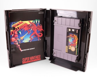 スーパーメトロイド - スーパーファミコン - マニュアル - Etsy 日本