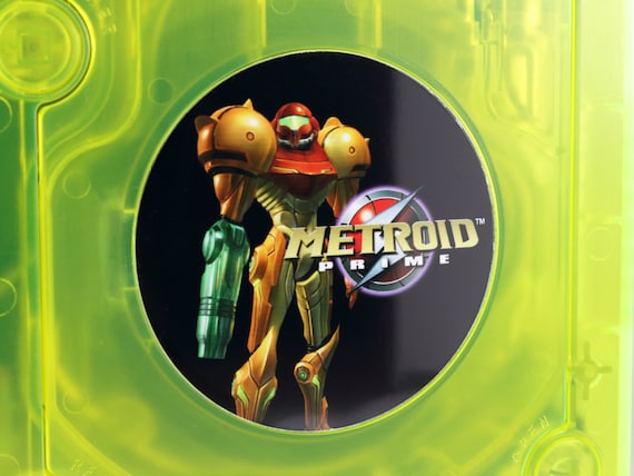 Nintendo GameCube Custom Replacement Jewel/Emblem/Faceplate, Metroid Prime