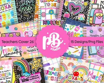 Teacher Covers 2026, planner covers, notebook covers