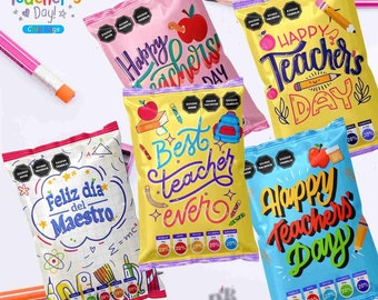 chipbags, dia del maestro, candy bags