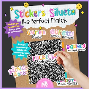siluettklistermärken, skoletiketter, tillbaka till skolan, skoletiketter.