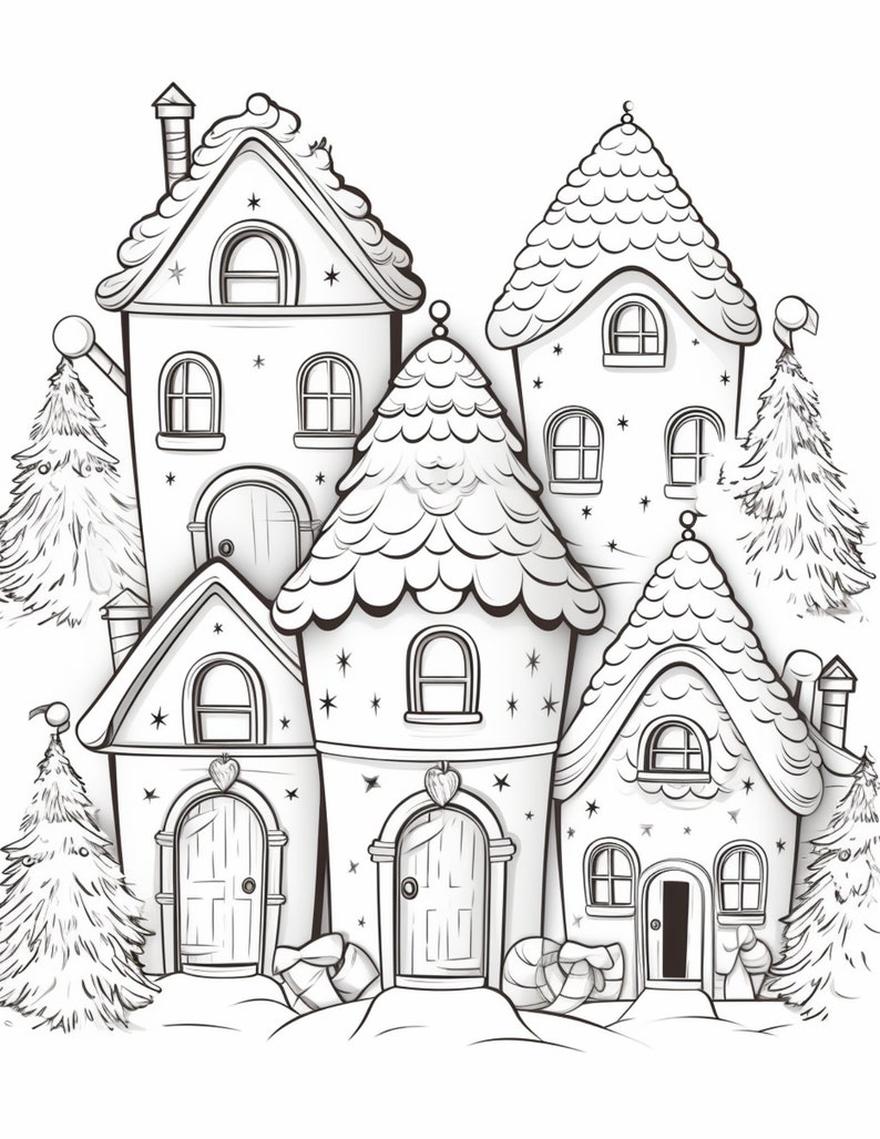 christmas-villages-aesthetic-coloring-book-pages-plus-37-cover-images-printable-edit-in-canva