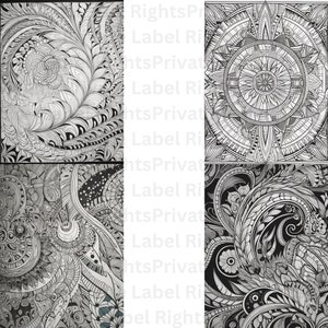 150 Patterns Adult Coloring Pages Amazon KDP Coloring Book Publishing ...