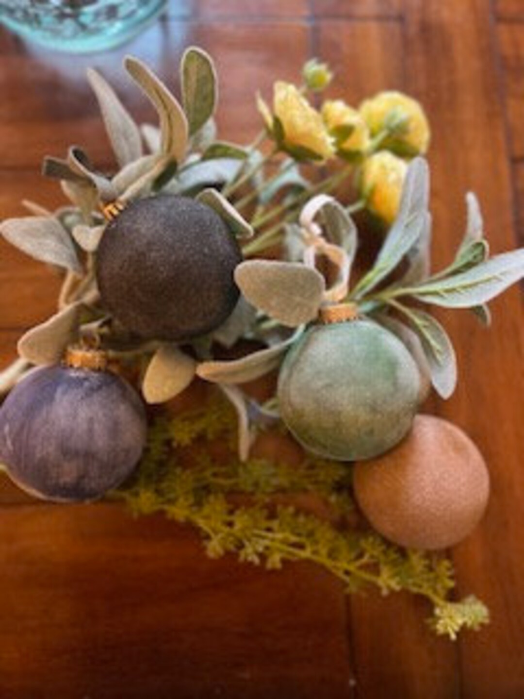 Modern Rustic Textured Ornaments Vintage Neutral Tone Christmas