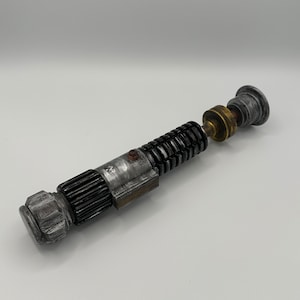 Kenobi Series Lightsaber | Obi Wan Kenobi Lightsaber | Weathered | Battle Damaged | 3D Printed | Hilt | Prop | Kit | Star Wars