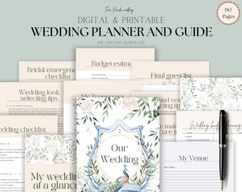 Digital Hindu Wedding Planner Printable Indian Wedding Planner Wedding Planner book Indian Wedding Planner PDF downloadable