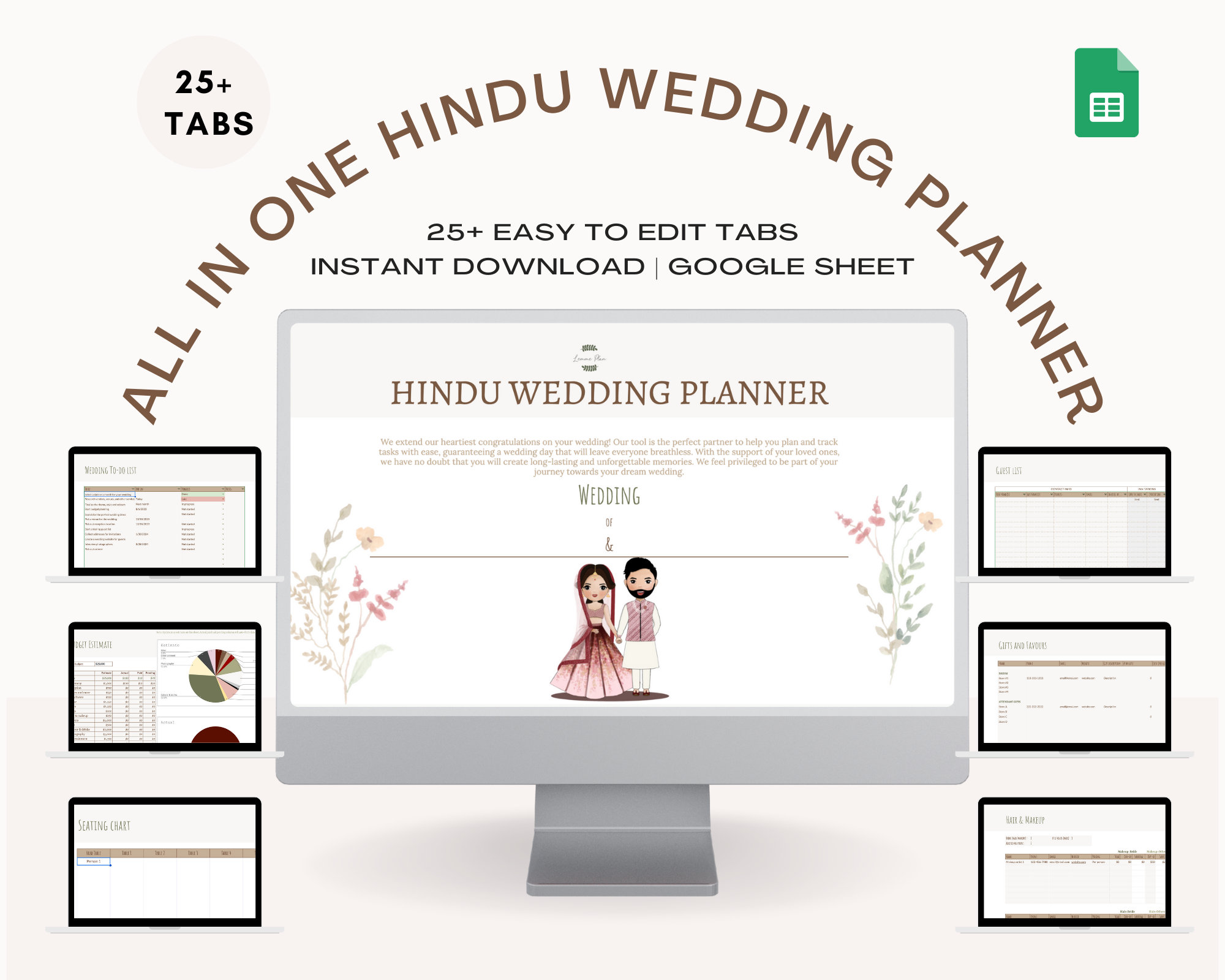 indian-wedding-planning-spreadsheet-hindu-wedding-planner-template-google-sheet-hindu-wedding-budget-indian-wedding-planning-checklist-etsy