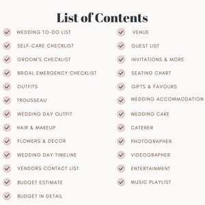 Sikh Wedding planner Punjabi Wedding Planning Spreadsheet template Google sheet SIKH Wedding Budget Indian Wedding planning Checklist image 2