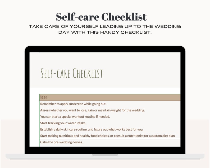 Indian Wedding Checklist Spreadsheet Hindu Wedding Planner Etsy