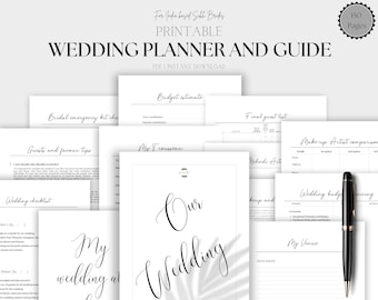 Digital Sikh Wedding Planner Printable Punjabi Wedding Planner Wedding Planner book Indian Wedding Planner PDF downloadable