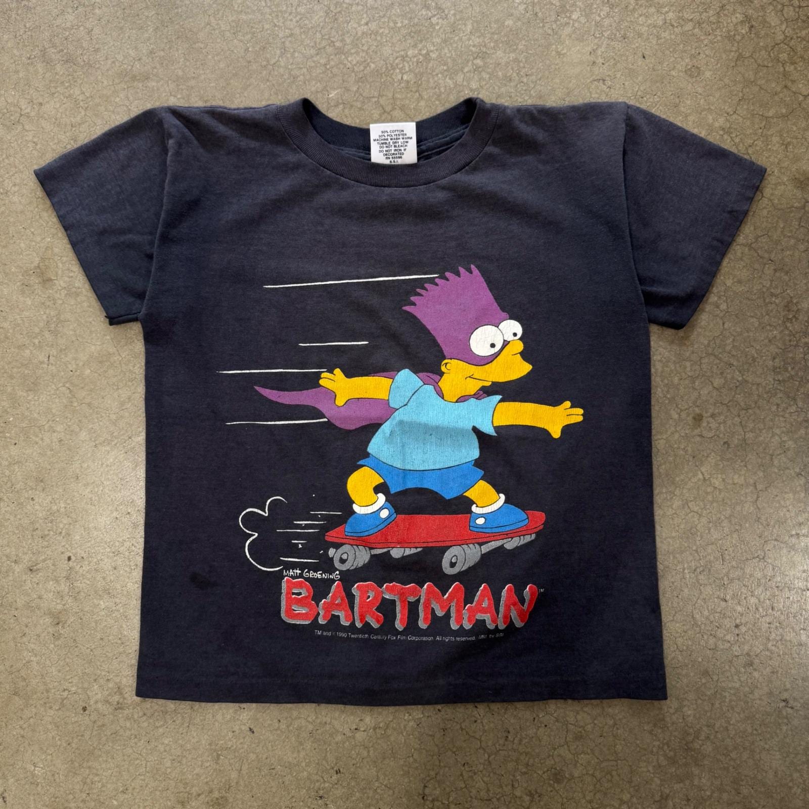 Tee Shirt Vintage Bartman - Etsy
