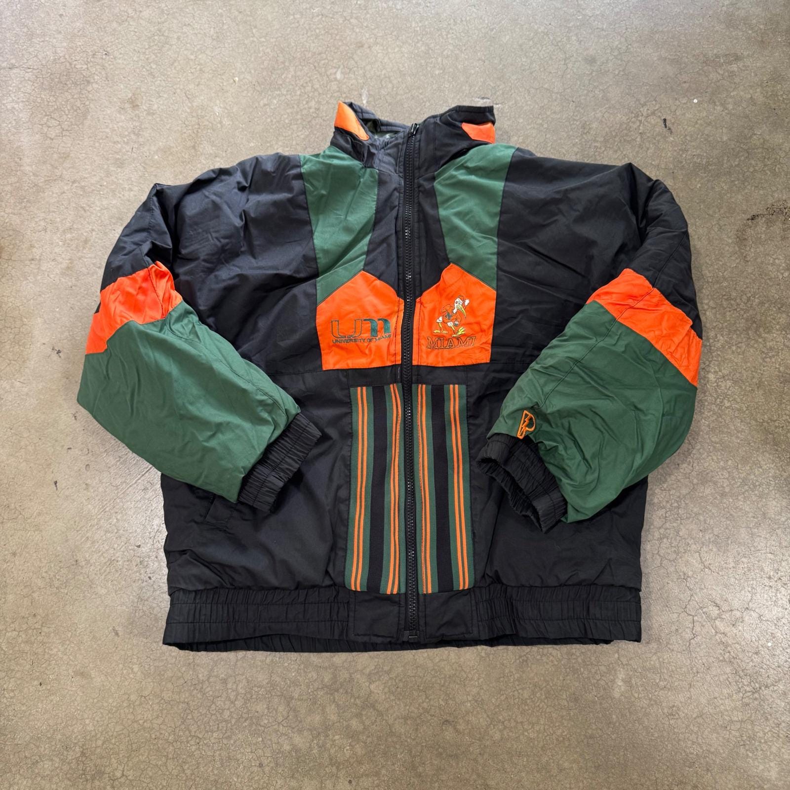 Miami Hurricanes Vintage Jacket - Etsy