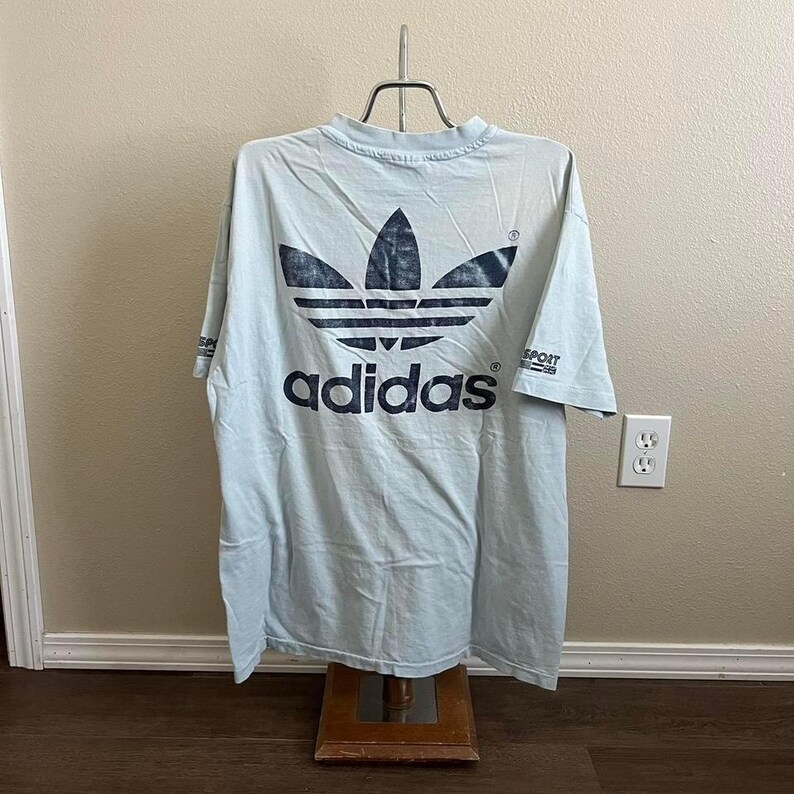 80s University Of North Carolina Adidas Soccer Camp Tee image 3
