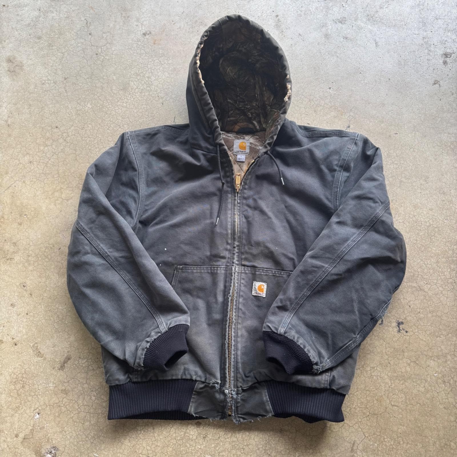 Carhartt Active Jacket Black - Etsy